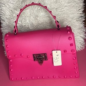 Studded purse